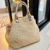 Kaba Raffia Tote Bag