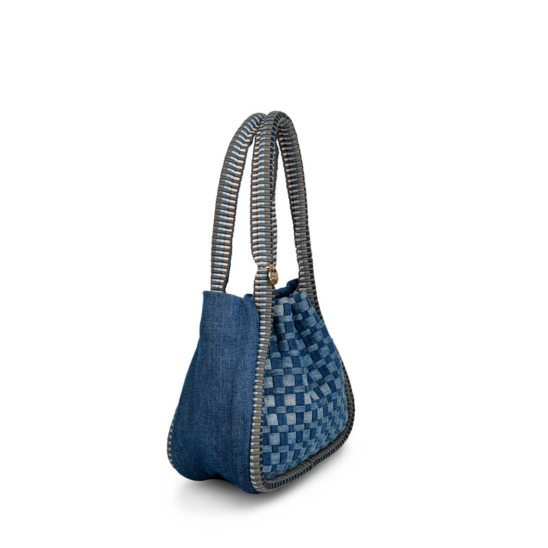 Negara Denim Mini Tote Bag