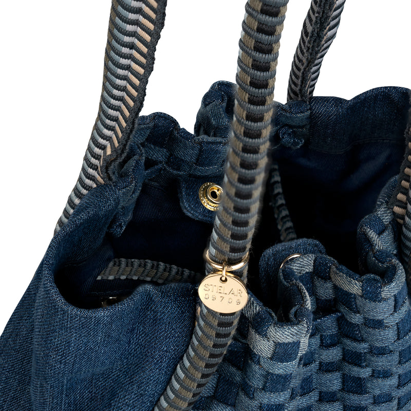 Negara Denim Mini Tote Bag