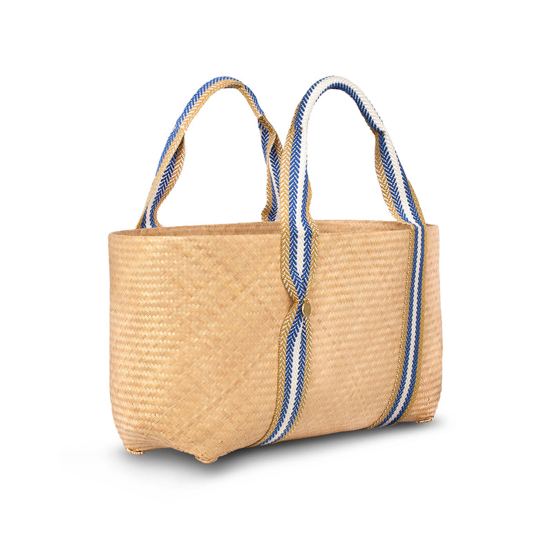 Mentawai Large Bamboo Tote Bag