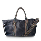 Saroka Leather Weekender Bag