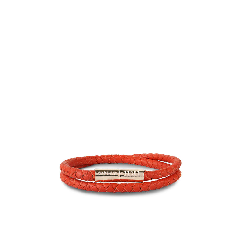 Teman Double Woven Leather Bracelet