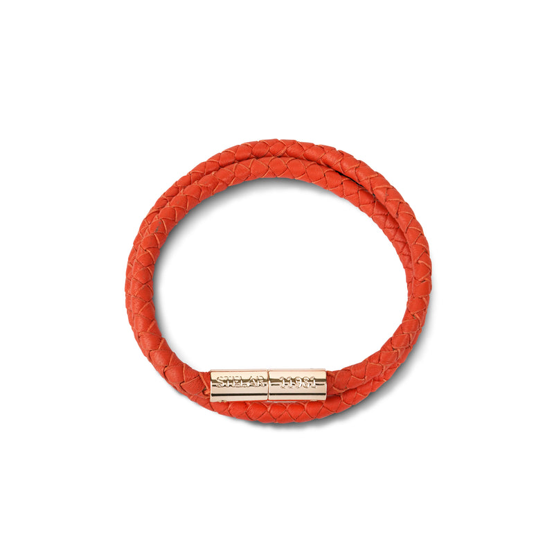 Teman Double Woven Leather Bracelet