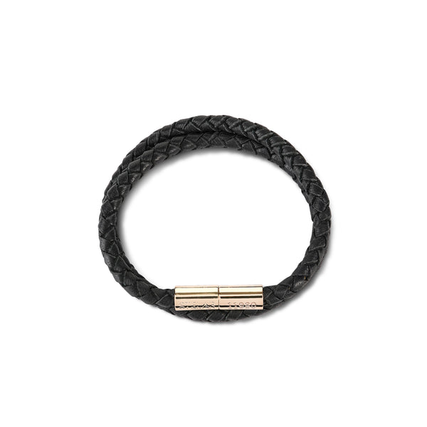 Teman Double Woven Leather Bracelet