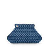 Lilis Denim Frame Clutch