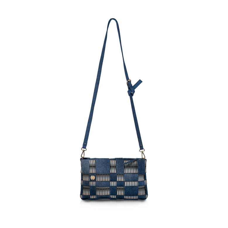 Uma Denim Crossbody Bag