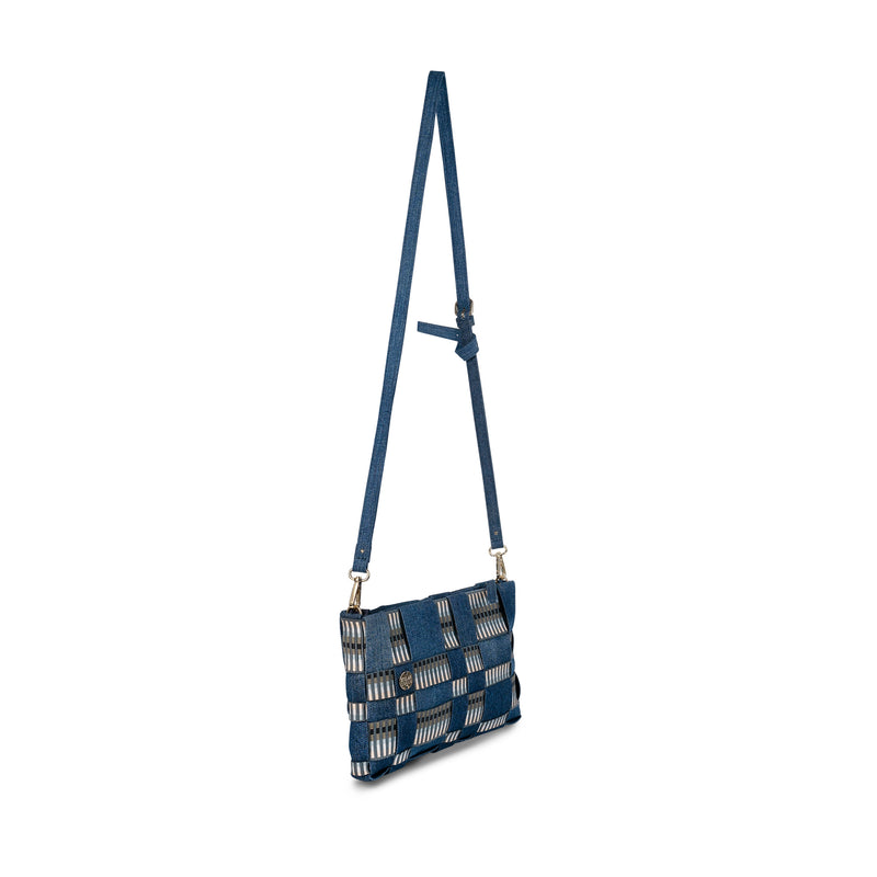 Uma Denim Crossbody Bag