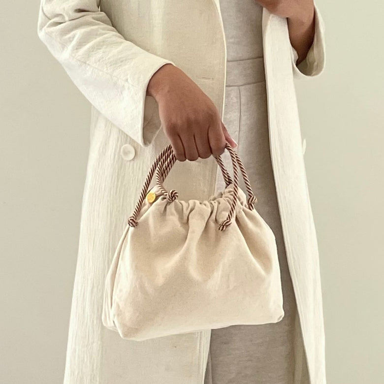 The row double circle bag online small