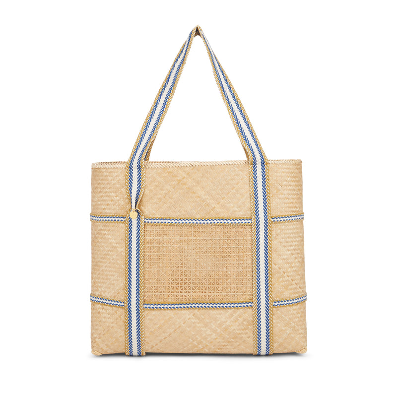 Malaka Medium Bamboo Tote Bag